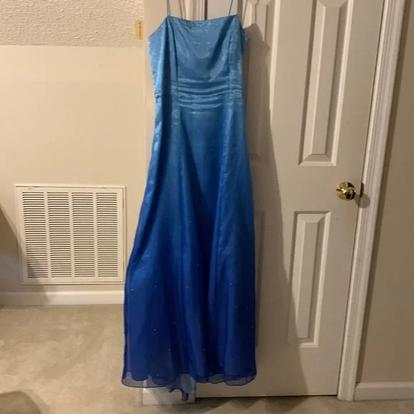 Jump | Dresses | Jump Apparel Co Blue Ombr Prom Dress | Poshmark